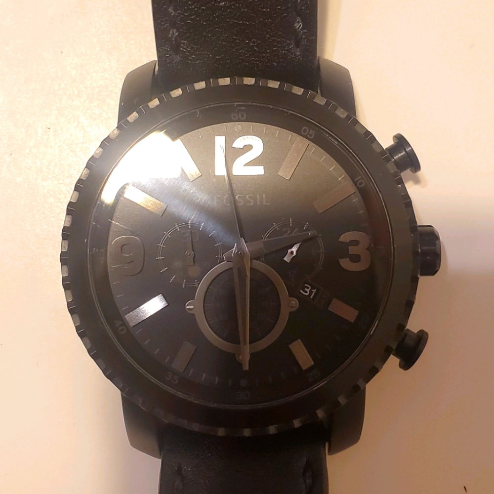 Fossil Black Watch